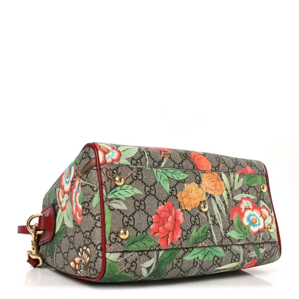 Gucci Gg Supreme Tian Small Boston #248881G11B - Picture 4 of 10